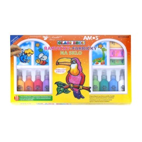 Farby na sklo 13x22 ml, Anjel, W850050