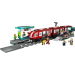 LEGO® City 60423 Električka a zastávka v centre mesta