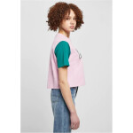 Tričko Karl Kani Serif Crop Block Tee 6130859