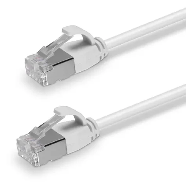 Lindy Cat6a Ultra Slim šedá / Patch kabel / U/FTP / RJ-45 / 5 m (47596)