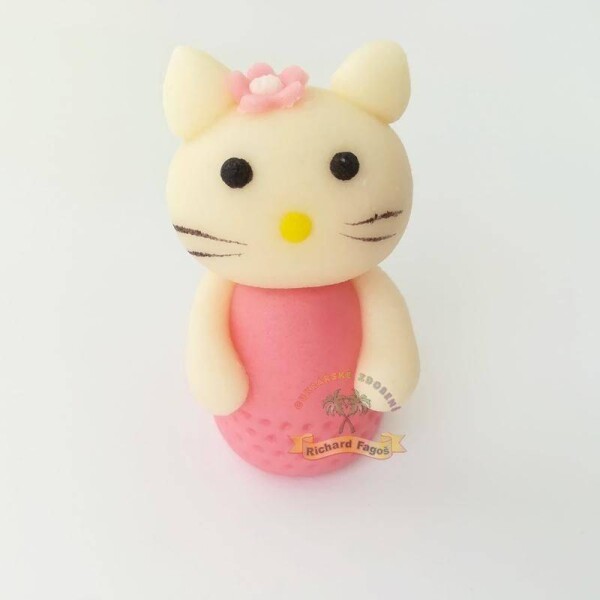 Figúrka na tortu HELLO KITTY 5cm z kokosovej hmoty - Fagos - Fagos