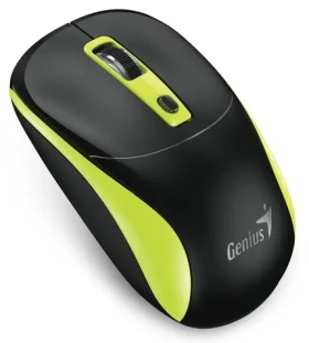 Genius NX-7123 čierno-zelená / Optická bezdrôtová myš / 1200 dpi / Copilot / 4 tlačidlá (31030043403)