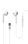Cellularline ORBIT Slúchadlá s konektorom USB-C biela (AUORBITTYPECW)