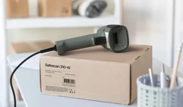 Safescan 310-W / Snímač 1D a 2D čiarových kódov / USB / dosah 5-30 cm / IP54 (140-0746)