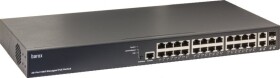 Barox Barox RY-LGSP23-26 łącza sieciowe Zarządzany L2/L3 Gigabit Ethernet (10/100/1000) Obsługa PoE Čierny