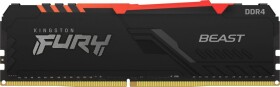 Kingston Fury Beast RGB, DDR4, 16 GB, 3733MHz, CL19 (KF437C19BB1A/16)