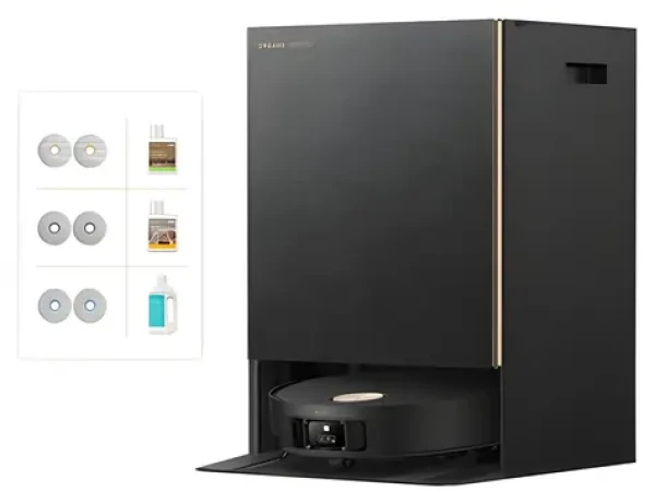 Dreame Matrix10 Ultra čierna / Robotický vysávač / 6400 mAh / Wi-Fi / diaľkové ovládanie (RLX95CE-BK)