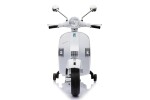 Mamido Mamido Detský elektrický skúter Vespa PX150 12V biely