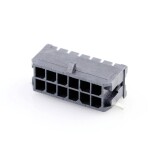Molex vstavaná pinová lišta (štandardná) Počet pólov 12 Raster (rozteč): 3.00 mm 430451211 1 ks Tape on Full reel; 430451211