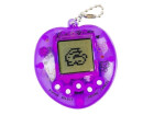 Mamido Elektronická Hra Tamagotchi Fialová s krátkou retiazkou