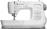 Singer | C7205 | Sewing Machine | Number of stitches 200 | Number of buttonholes 8 | White