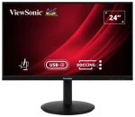 24" ViewSonic VG2409U-2 / Monitor / IPS / 1920 x 1080 / 16:9 / 5ms / 250cd-m2 / HDMI + DP + VGA / Pivot / VESA / Repro (VG2409U-2)