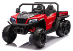Mamido Elektrické autíčko Buggy Speed 24 V 4×200 W 6 kolies červené