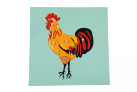 Moyo Montessori Moyo Montessori Puzzle - kohút