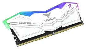 Team Group Delta RGB 32GB (2x16GB) biela / DDR5 / 6000 MHz / CL 38-38-38-78 / 1,25 V / XMP 3.0 (FF4D532G6000HC38ADC01)