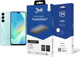Samsung Galaxy A16 4/128GB Zielony (SM-A165FLGBEUE) + FlexibleGlass + Etui Clear Case