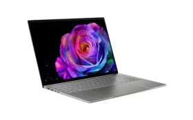 Acer Swift 16 AI sivá / Notebook / 16" OLED T 120Hz / Intel Core Ultra X7-358H / 16GB / 512GB SSD (NX.JU1EG.00D)