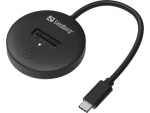 Sandberg USB 3.2 Dock pre M.2+NVMe SSD čierna (136-47)