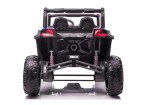 Mamido Detské elektrické auto Buggy UTV-MX 4x4 LCD MP4 Spider lakované modré