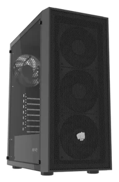 Fury Shobo SH8F čierna / PC skriňa / Midi Tower / ATX / micro-ATX / Mini-ITX / 2x USB 3.0 / priehľadná bočnica (NFO-2401)