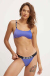 Dámska plavková podprsenka KW0KW02609 C86 Blue Calvin Klein