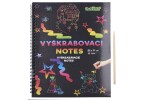 Vyškrabávaci notes 28x21, 10listů, W010970