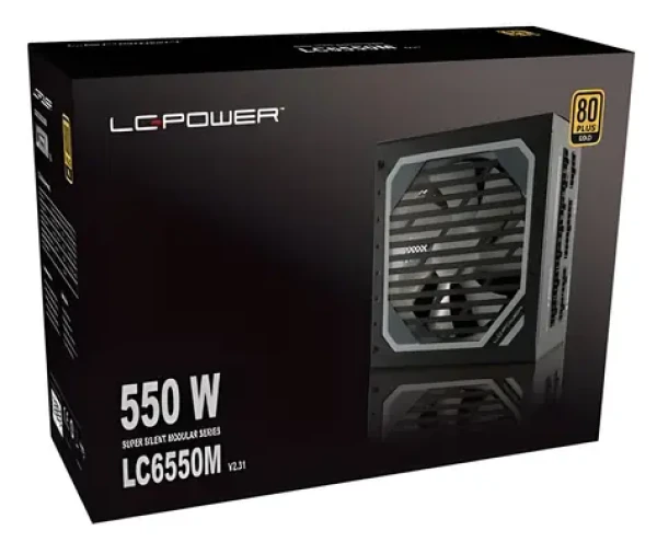LC Power LC6550M V2.31 / Zdroj / 550W / 80 PLUS Gold / Plne modulárne (LC6550M V2.31)