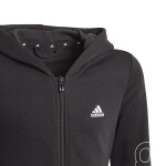 Mikina adidas Essentials Logo Full-Zip Hoodie Jr GN4050 cm