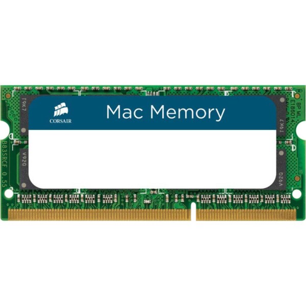 Corsair Mac Memory Sada RAM pamätí pre notebooky DDR3L 16 GB 2 x 8 GB 1600 MHz 204-pinový SO-DIMM CL11 CMSA16GX3M2A1600C11; CMSA16GX3M2A1600C11