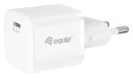 Equip USB-C 20W biela / Sieťová nabíjačka / USB Power Delivery 3.0 / 1x USB-C / 20 W / 25 ks/balenie (245530)