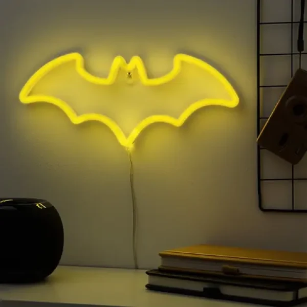 Paladone Neon svetlo Batman / Nástenná lampa / USB (PP13741DCEPM)