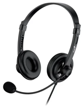 Genius headset HS-230U čierna / Slúchadlá / mikrofón / USB-C / 2.4 m (31710021401)