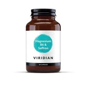 Viridian Magnesium B6 Saffron 60 cps (09676)