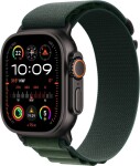 Apple Watch Ultra 2 GPS + Cellular 49mm Black Titanium Case Alpine Loop Small Zelený (MX4Q3FD/A)