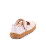 Dievčenské plátené barefoot baleríny CANVAS BALETTY PINK SHINE Froddo G1700437 - 25