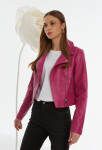 Monnari Bundy Pink Classic Biker Jacket Multicolor 40