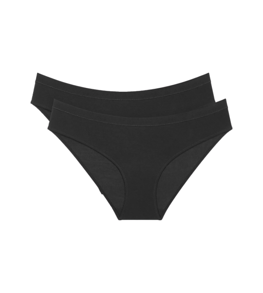 Dámske nohavičky Sense of Modal Tai 2P - BLACK - black 0004 - TRIUMPH BLACK S