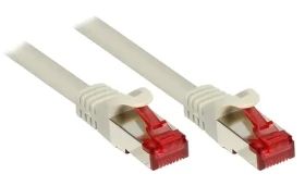 Good Connections Cat6 sivý 3 m / Patch kábel / S/FTP / AWG 27/7 / pozlátené konektory (8060-030)