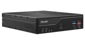 Shuttle XPC slim DH670V2 čierna / LGA1700 / 2xDDR4 / 1xSATA / 2x M.2 / 2x2.5GLAN / Bez OS (DH670V2)