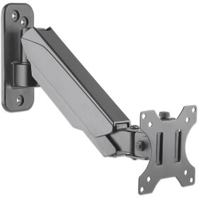 Manhattan 461603 1-násobný držiak na stenu pre monitor 43,2 cm (17) - 81,3 cm (32) otočný, výškovo nastaviteľný, sklápajúci, nakláňací, otočný; 461603