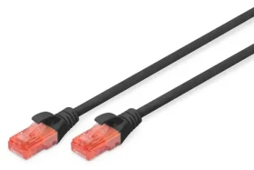 Digitus Cat6 U/UTP čierny 2m / Patch kábel / RJ45-RJ45 (DK-1612-020/BL)
