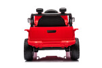 Mamido Mamido Elektrické autíčko OFFROAD červené 12V Vysoký podvozok, široké sedadlo, Odpružené nápravy, 2,4 GHz Diaľkové ovládanie LED svetlá