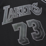 Mitchell Ness NBA Contrast 2K Swingman Jersey Lakers 1998 Dennis Rodman TFSM6784-LAL98DRDBLCK Pánske oblečenie