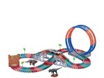 Mamido Mamido Dinosauria dráha s veľkou slučkou a svetlami 144 dielov MT1522
