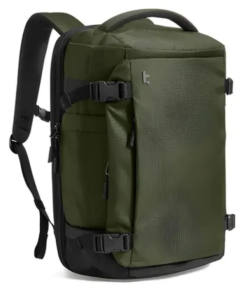 Tomtoc Explorer T66 zelená / Batoh na notebook / 28 l (T66S1T1)