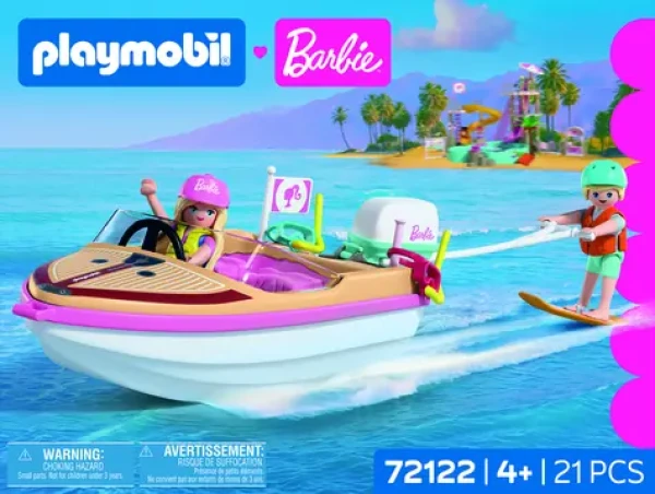 Playmobil 72122 Barbie Adventure Boat