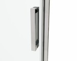 HOPA - Sprchové dvere BELVER CHROM NEW - Farba rámu - Chróm / Leštený hliník (ALU), Rozmer A - 150, Smer zatvárania - Univerzálne Ľavé / Pravé, Výplň - Číre bezpečnostné sklo - 8 mm BCBELV15CCN