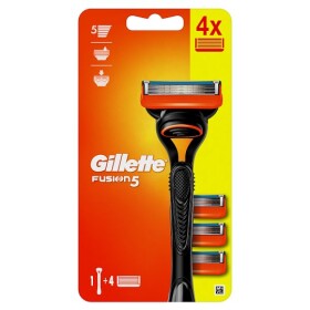 GILLETTE Fusion5 manuálny holiaci strojček + náhradné hlavice set