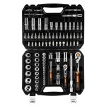 Neo Tools 10-060 / Sada nástrčných hlavíc / chróm-vanádiová oceľ / kufrík (10-060)