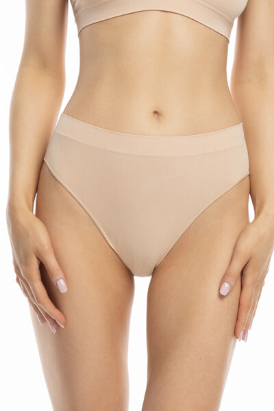 Dámske bambusové nohavičky Beige - Julimex S